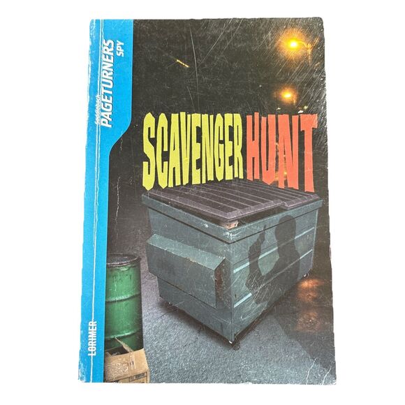 Scavenger Hunt By Janet Lorimer 2009 Saddleback Pageturners Spy PB - Picture 1 of 6